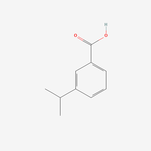 3-(1-Methylethyl)benzoic acid (CAS: 5651-47-8) - Chemical Structure and Molecular Formula 