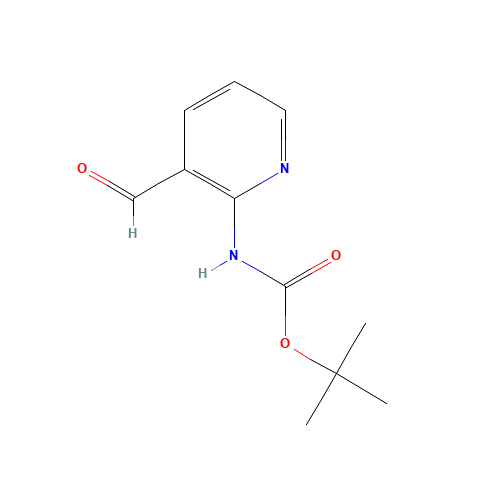 2-N-Boc-amino-3-formylpyridine (CAS: 116026-94-9) - Related Chemical Product
