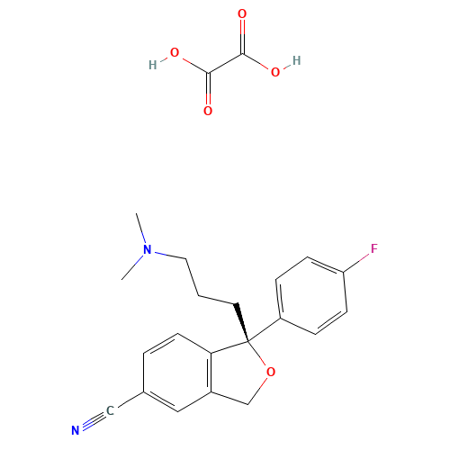 Escitalopram oxalate (CAS: 219861-08-2) - Related Chemical Product