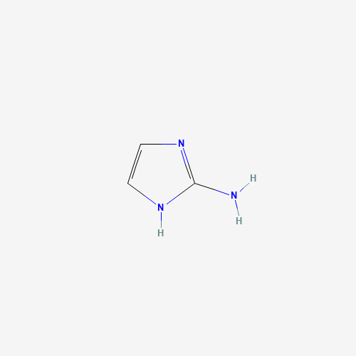 2-Aminoimidazole (CAS: 7720-39-0) - Chemical Structure and Molecular Formula 