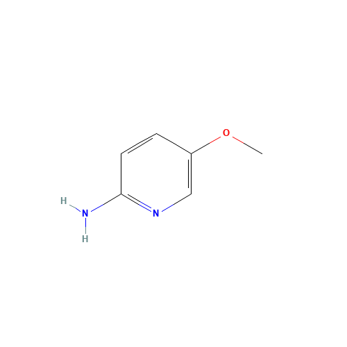 5-METHOXY-PYRIDIN-2-YLAMINE (CAS: 10167-97-2) - Chemical Structure and Molecular Formula 