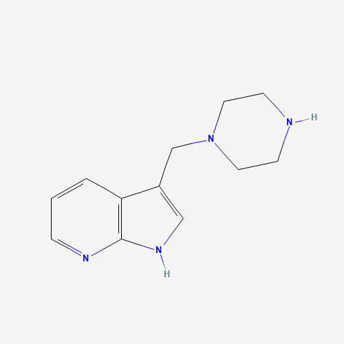 1H-Pyrrolo[2,3-b]pyridine,3-(1-piperazinylmethyl)- (CAS: 625386-57-4) - Related Chemical Product