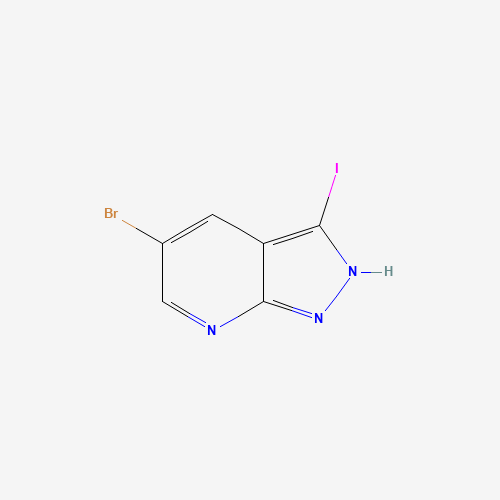 5-bromo-3-iodo-1H-pyrazolo[3,4-b]pyridine (CAS: 875781-18-3) - Related Chemical Product