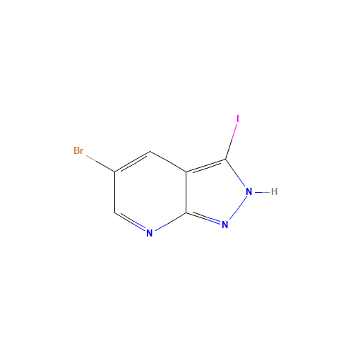 5-bromo-3-iodo-1H-pyrazolo[3,4-b]pyridine (CAS: 875781-18-3) - Related Chemical Product