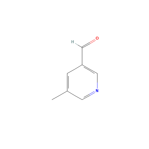 5-Methylpyridine-3-carboxaldehyde (CAS: 100910-66-5) - Chemical Structure and Molecular Formula 