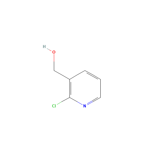 (2-Chloro-3-pyridinyl)methanol (CAS: 42330-59-6) - Chemical Structure and Molecular Formula 