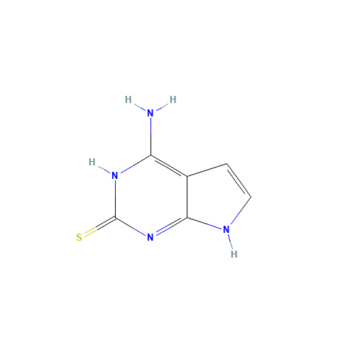 4-Amino-7H-pyrrolo[2,3-d]pyrimidine-2-thiol (CAS: 98198-24-4) - Related Chemical Product