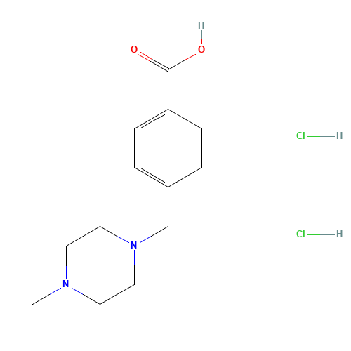 4-[(4-Methylpiperazin-1-yl)methyl]benzoic acid dihydrochloride (CAS: 106261-49-8) - Related Chemical Product