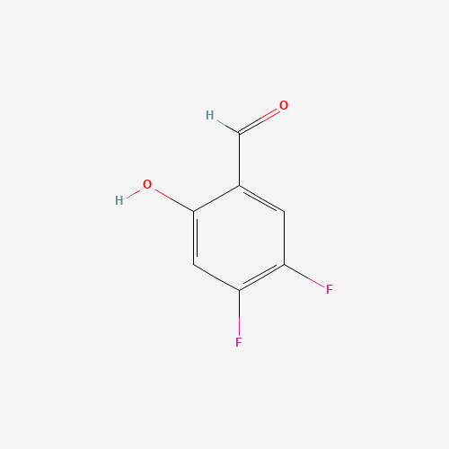 Benzaldehyde,4,5-difluoro-2-hydroxy-(9CI) (CAS: 199287-52-0) - Related Chemical Product
