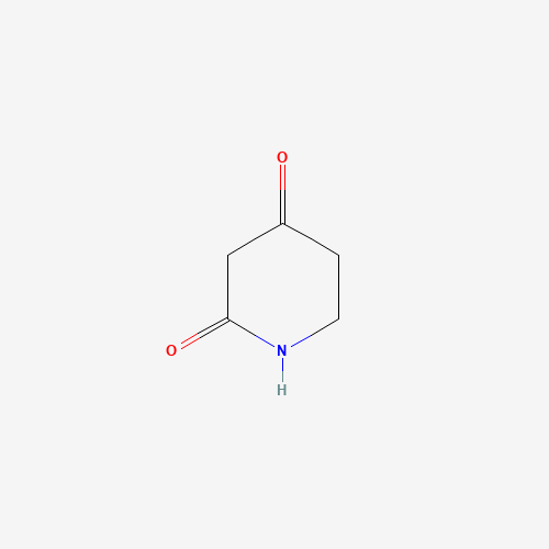 2,4-Piperadinedione (CAS: 50607-30-2) - Chemical Structure and Molecular Formula 