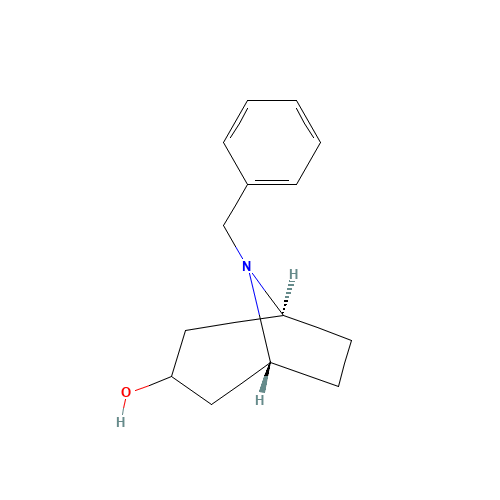 8-BENZYL-8-AZABICYCLO[3.2.1]OCTAN-3-ENDO-OL (CAS: 18717-73-2) - Related Chemical Product
