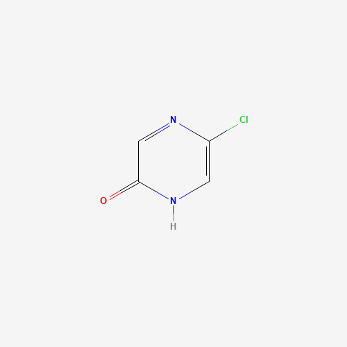 5-Chloro-2-hydroxypyrazine (CAS: 89180-45-0) - Chemical Structure and Molecular Formula 