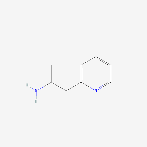 1-METHYL-2-PYRIDIN-2-YL-ETHYLAMINE chemical structure 1-METHYL-2-PYRIDIN-2-YL-ETHYLAMINE (CAS: 51038-40-5) - Chemical Structure and Molecular Formula