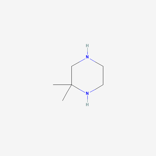 2,2-DIMETHYL-PIPERAZINE (CAS: 84477-72-5) - Chemical Structure and Molecular Formula 