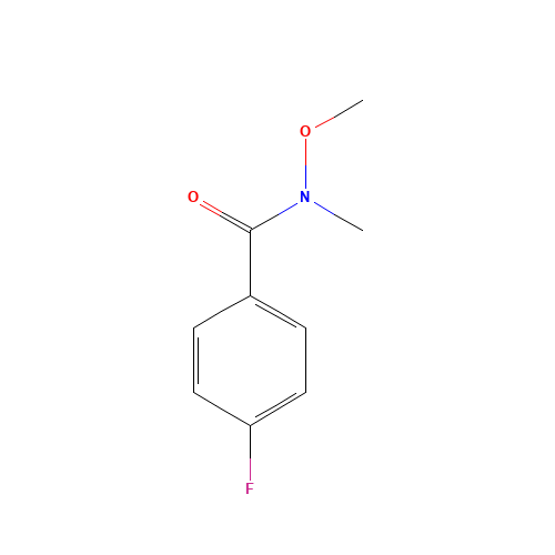4-FLUORO-N-METHOXY-N-METHYLBENZAMIDE (CAS: 116332-54-8) - Related Chemical Product
