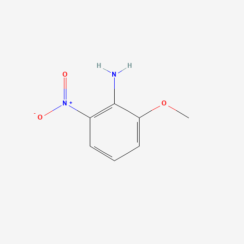 2-METHOXY-6-NITRO-PHENYLAMINE (CAS: 16554-45-3) - Chemical Structure and Molecular Formula 