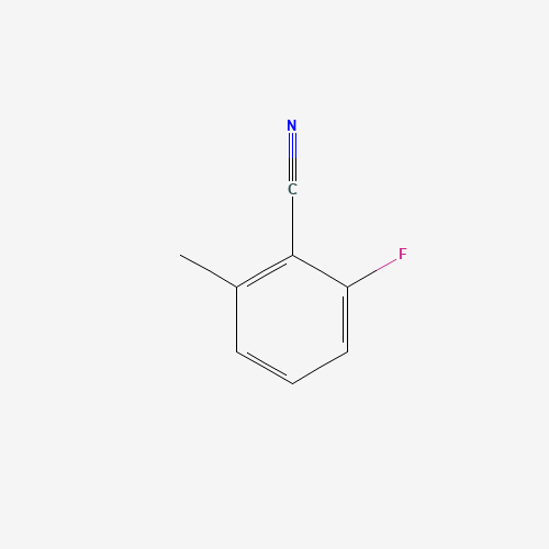 2-FLUORO-6-METHYLBENZONITRILE (CAS: 198633-76-0) - Chemical Structure and Molecular Formula 