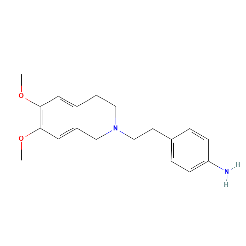 4-[2-(3,4-DIHYDRO-6,7-DIMETHOXY-2(1H)-IS... (CAS: 82925-02-8) - Chemical Structure and Molecular Formula 
