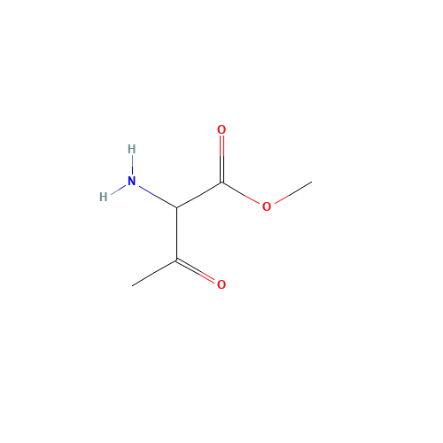 Methyl 2-amino-3-oxobutanoate (CAS: 68277-01-0) - Chemical Structure and Molecular Formula 