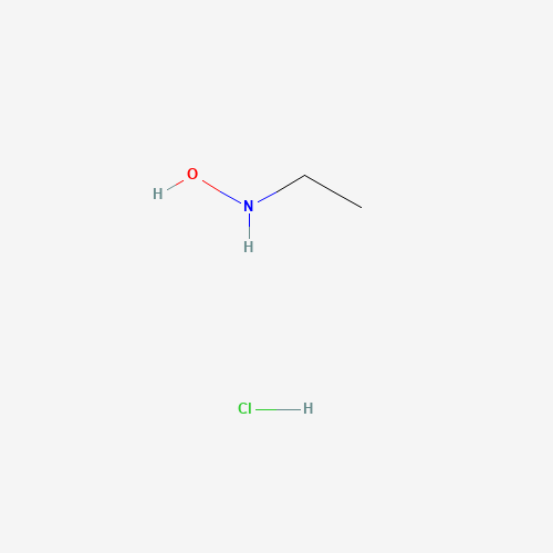 N-Ethylhydroxylamine hydrochloride (CAS: 42548-78-7) - Chemical Structure and Molecular Formula 