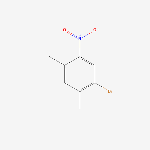 1-BROMO-2,4-DIMETHYL-5-NITROBENZENE (CAS: 69383-59-1) - Chemical Structure and Molecular Formula 