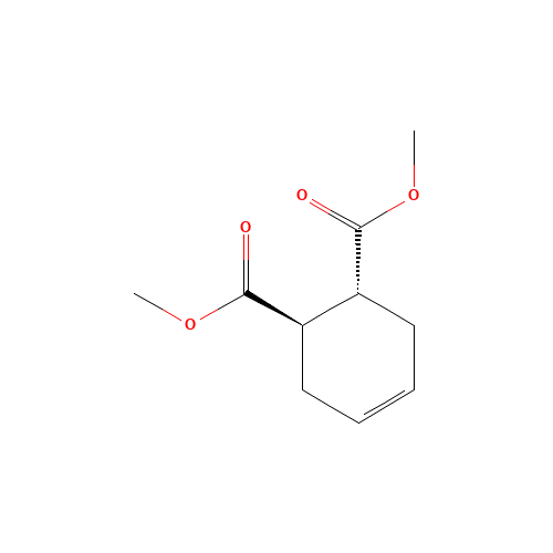 dimethyl (1R,6R)-cyclohex-3-ene-1,6-dica... (CAS: 17673-68-6) - Chemical Structure and Molecular Formula 