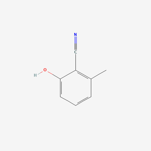 2-HYDROXY-6-METHYL-BENZONITRILE (CAS: 73289-66-4) - Chemical Structure and Molecular Formula 