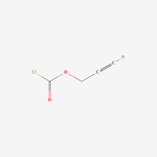 PROPARGYL CHLOROFORMATE (CAS: 35718-08-2) - Chemical Structure and Molecular Formula 