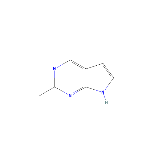 7H-Pyrrolo[2,3-d]pyrimidine,2-methyl- (CAS: 89792-07-4) - Related Chemical Product