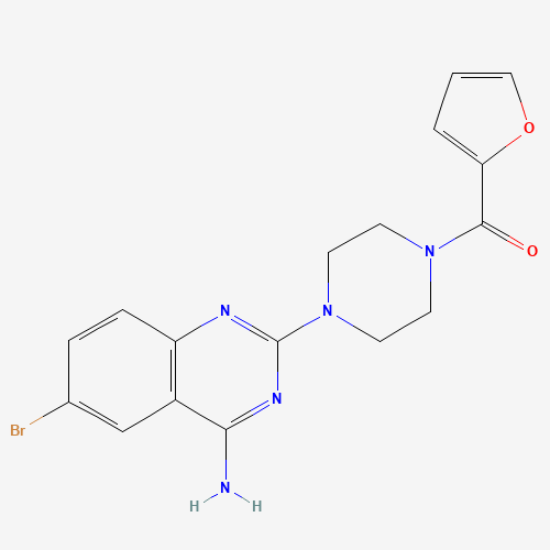 (4-(4-amino-6-bromoquinazolin-2-yl)piper... (CAS: 111218-69-0) - Related Chemical Product
