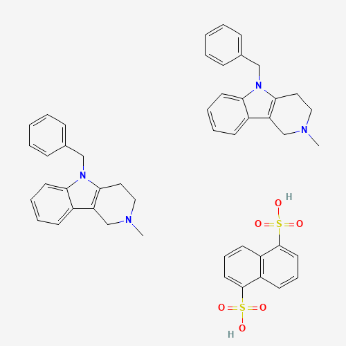 Mebhydrolin napadisylate (CAS: 6153-33-9) - Chemical Structure and Molecular Formula 