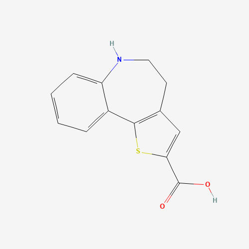 5,6-dihydro-4h-thieno[3,2-d][1]benzazepi... (CAS: 153894-33-8) - Chemical Structure and Molecular Formula 