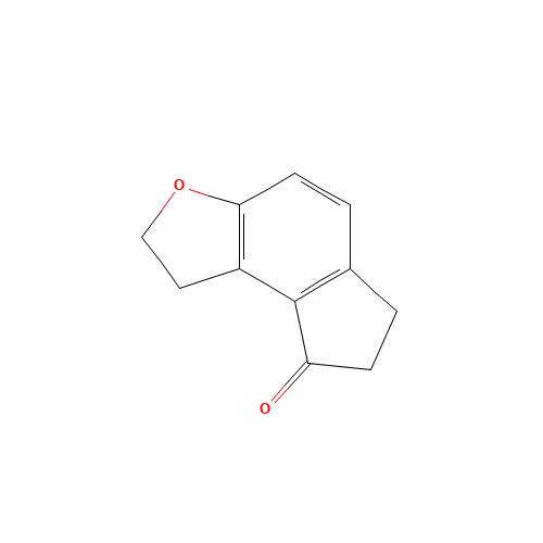 1,2,6,7-Tetrahydro-8H-indeno[5,4-b]furan... (CAS: 196597-78-1) - Chemical Structure and Molecular Formula 