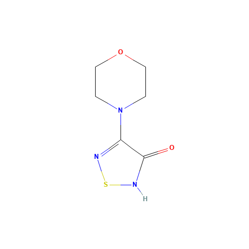 4-MORPHOLIN-4-YL-1,2,5-THIADIAZOL-3-OL (CAS: 30165-97-0) - Related Chemical Product