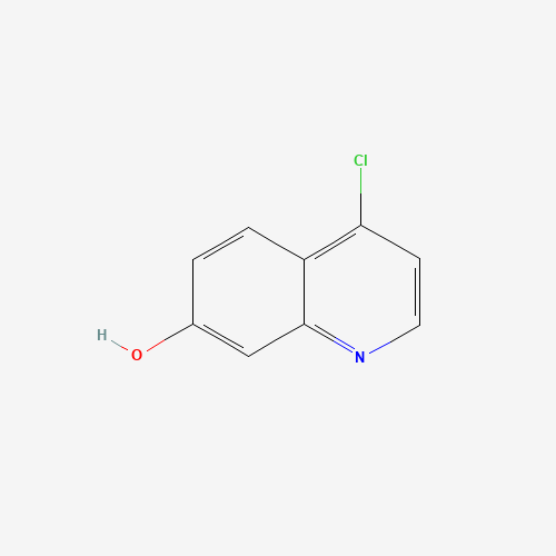 4-Chloro-7-hydroxyquinoline (CAS: 181950-57-2) - Chemical Structure and Molecular Formula 