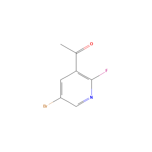1-(5-Bromo-2-fluoropyridin-3-yl)ethanone (CAS: 1111637-74-1) - Related Chemical Product