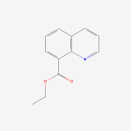 Ethyl quinoline-8-carboxylate (CAS: 25635-22-7) - Chemical Structure and Molecular Formula 