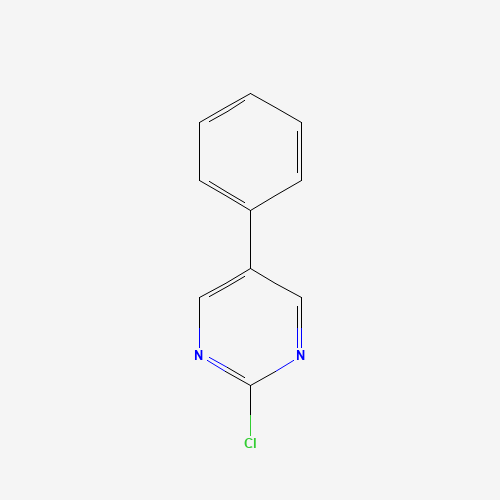 2-Chloro-5-phenyl-pyrimidine (CAS: 22536-62-5) - Chemical Structure and Molecular Formula 