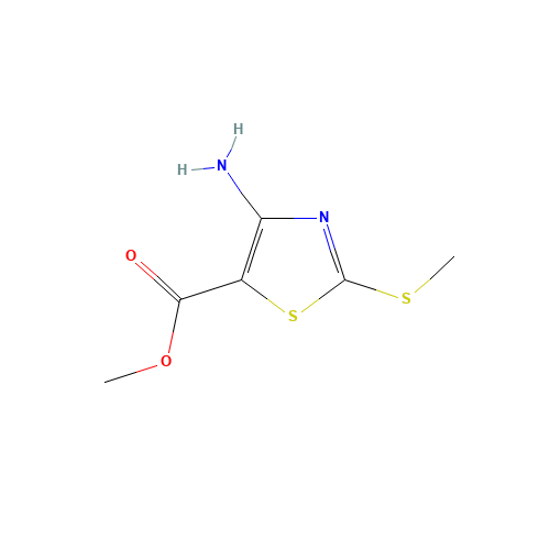 4-Amino-2-methylthio-thiazole-5-carboxylic acid methyl ester (CAS: 60093-05-2) - Related Chemical Product