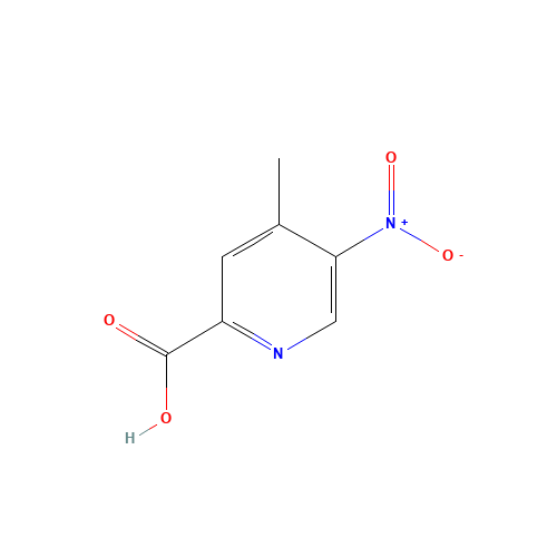 4-Methyl-5-nitro-2-pyridinecarboxylic acid (CAS: 5832-43-9) - Related Chemical Product