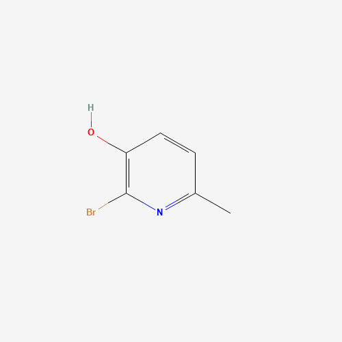 2-Bromo-6-methylpyridin-3-ol (CAS: 23003-35-2) - Chemical Structure and Molecular Formula 