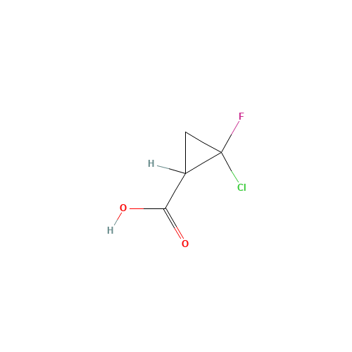 2-Chloro-2-fluoro-cyclopropanecarbonic acid (CAS: 137081-42-6) - Related Chemical Product