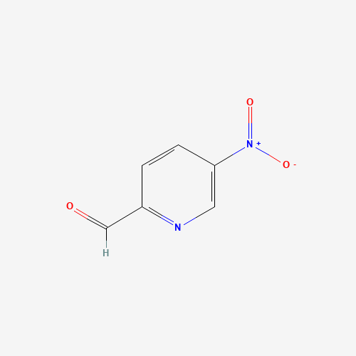 3-Nitro-6-pyridinecarboxaldehyde (CAS: 35969-75-6) - Chemical Structure and Molecular Formula 