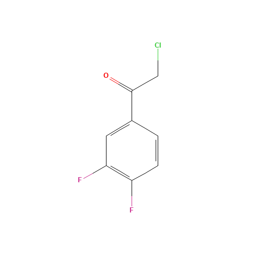 2-Chloro-1-(3,4-difluoro-phenyl)ethanone (CAS: 51336-95-9) - Related Chemical Product