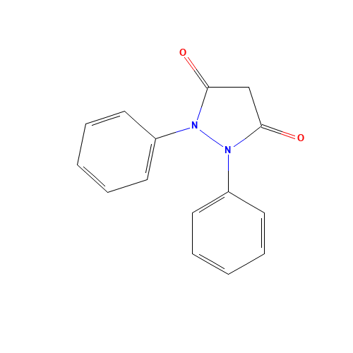 1,2-Diphenyl-pyrazolidine-3,5-dione (CAS: 2652-77-9) - Related Chemical Product