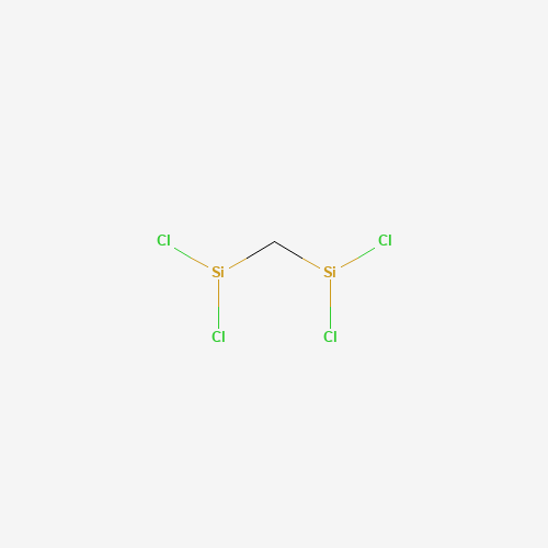 Bis(dichlorosilyl)methane (CAS: 18081-42-0) - Chemical Structure and Molecular Formula 