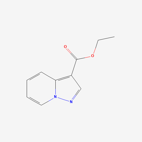 Ethyl pyrazolo[1,5-a]pyridine-3-carboxylate (CAS: 16205-44-0) - Chemical Structure and Molecular Formula 