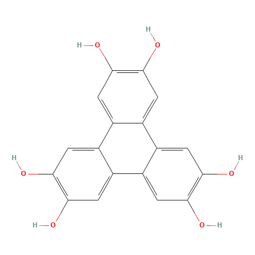 2,3,6,7,10,11-Hexahydroxytriphenylene (CAS: 4877-80-9) - Related Chemical Product
