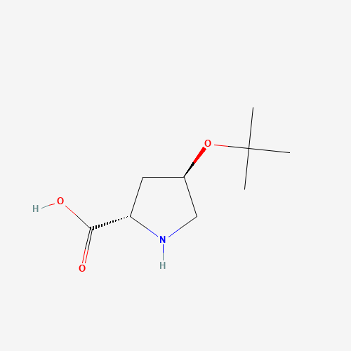 H-Hyp(tBu)-OH (CAS: 79775-07-8) - Chemical Structure and Molecular Formula 
