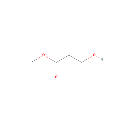 Methyl 3-hydroxypropanoate (CAS: 6149-41-3) - Chemical Structure and Molecular Formula 
